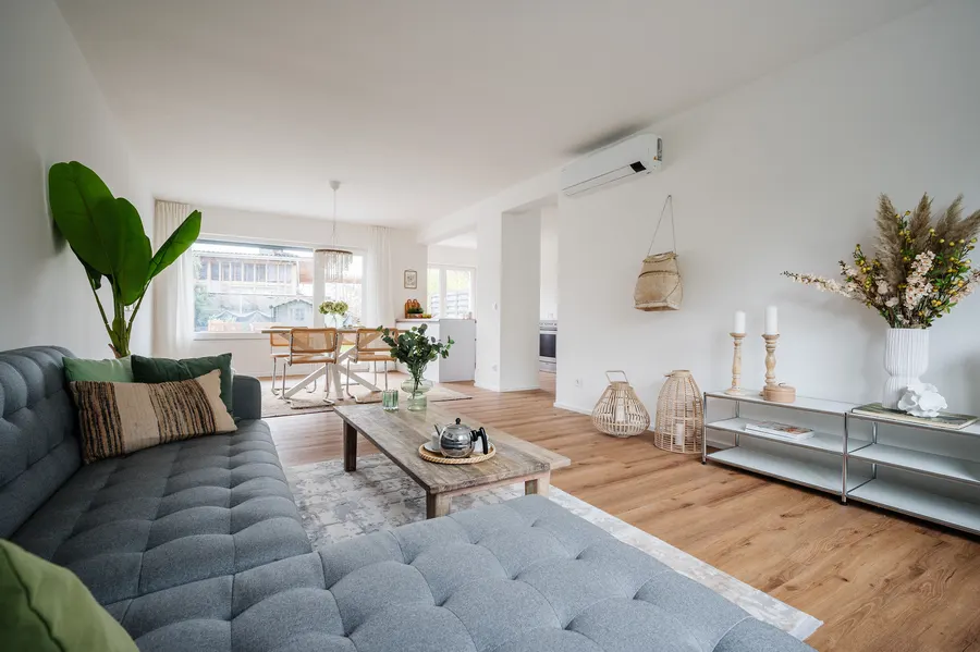 Wohnbereich nach dem Home Staging