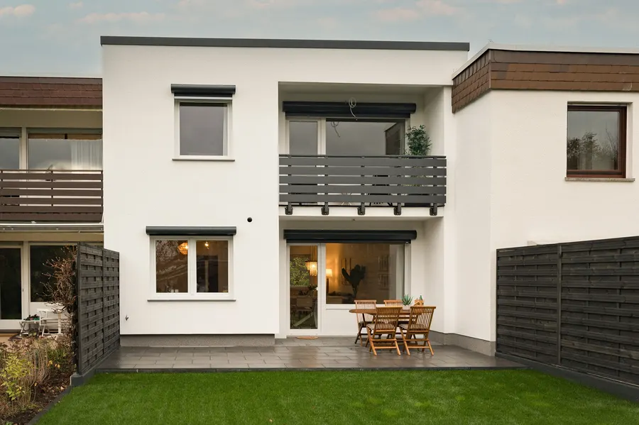 Renovierter Raum mit Home Staging